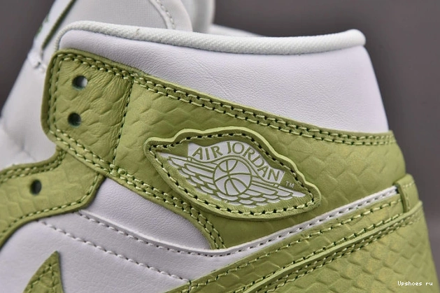 Python  (W) DV2959-113 Jordan 1 Green Mid 1106